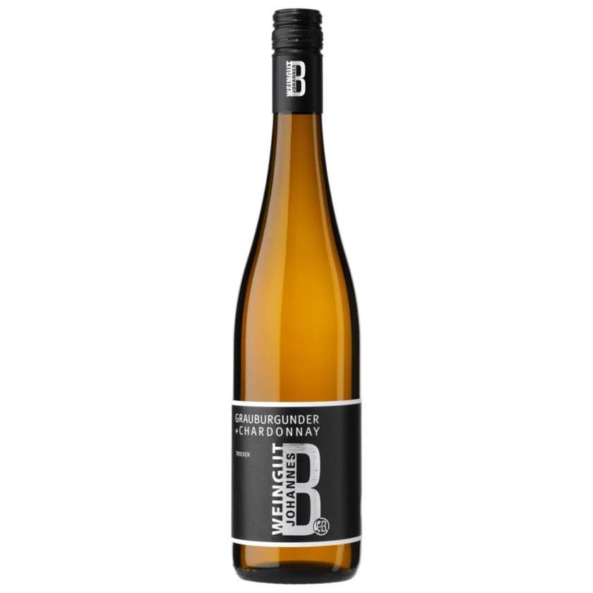 Weingut Johannes B. Weißwein Grauburgunder & Chardonnay QbA trocken 0,75l
